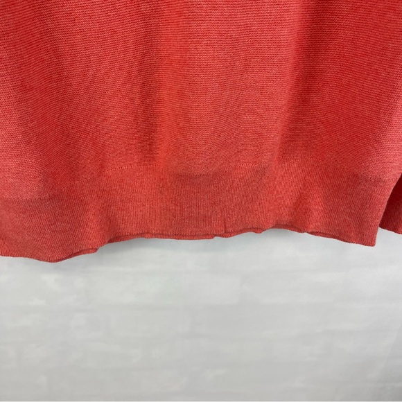 J.Crew 100% Cotton Crewneck Sweater Red Heather Long Sleeve Men’s Size Large NWT - Picture 6 of 13